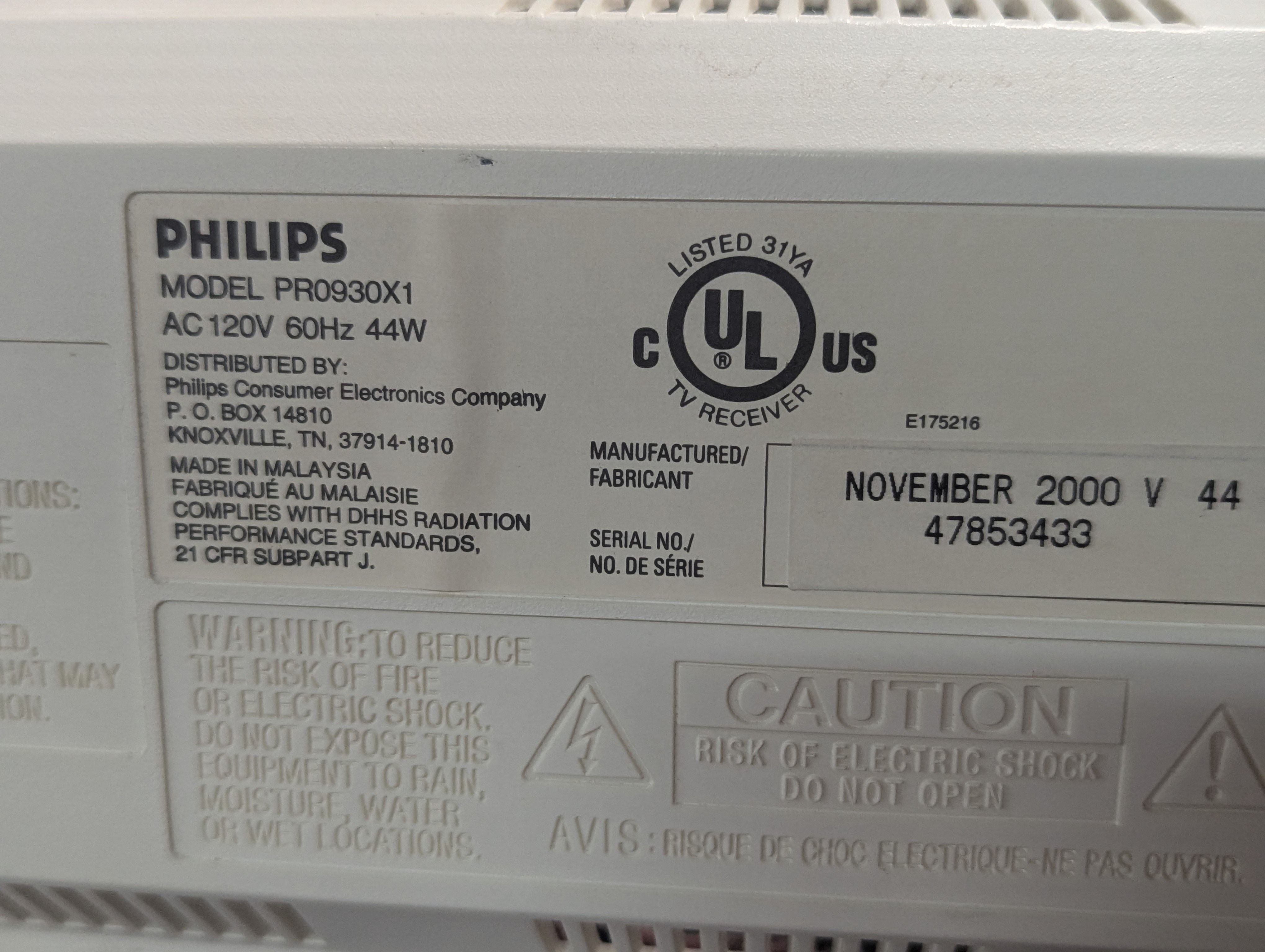 Philips PR0930X1