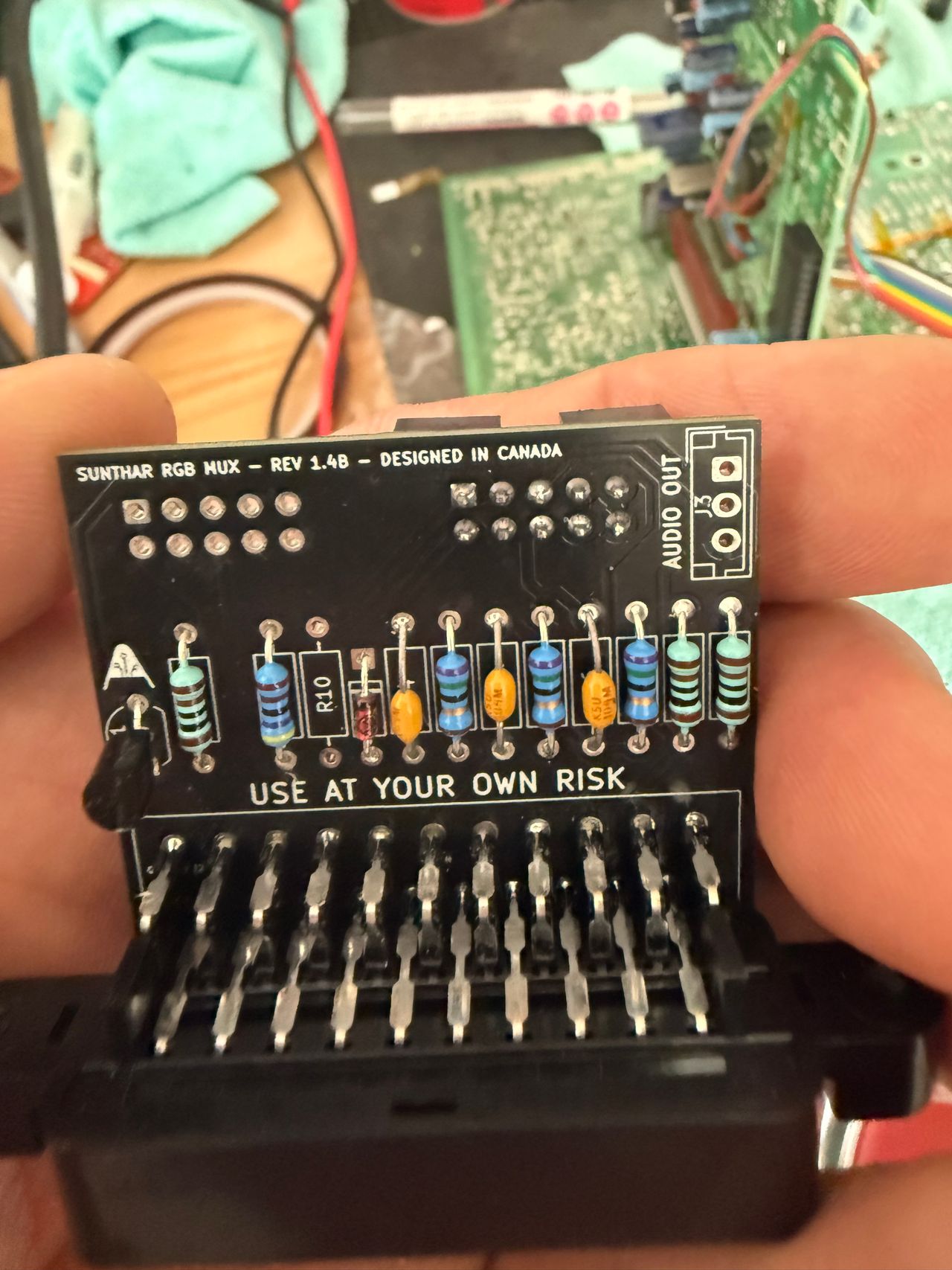 KV-27TS36 - Mux board configuration