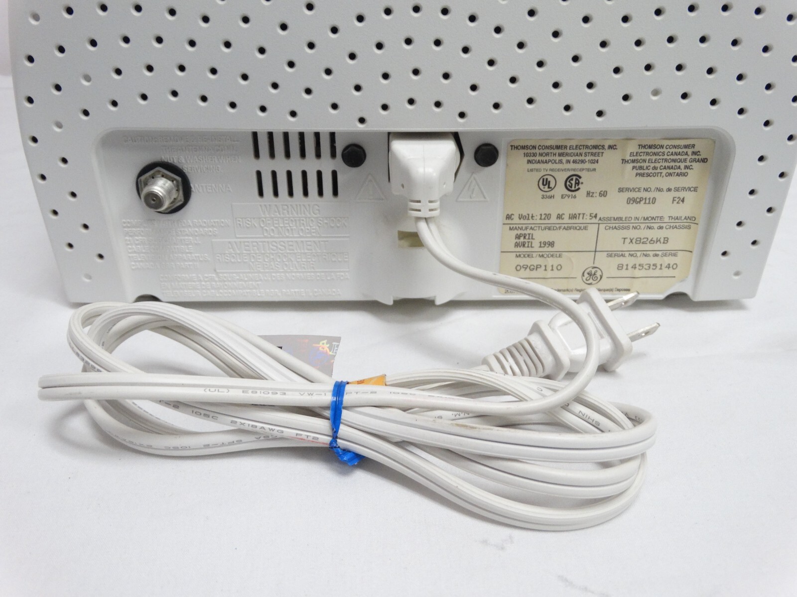 GE Spacemaker 09GP344