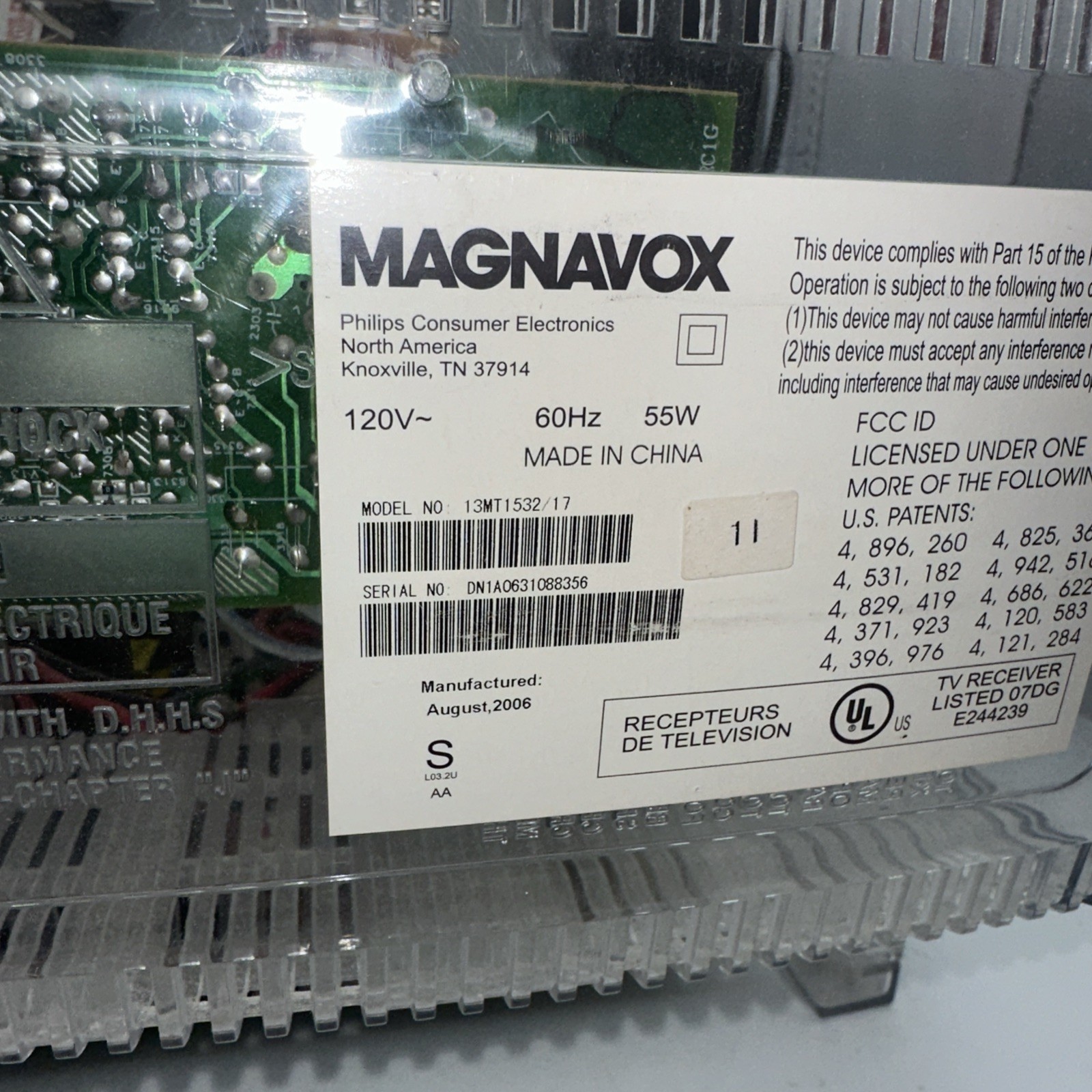 Magnavox 13MT1532