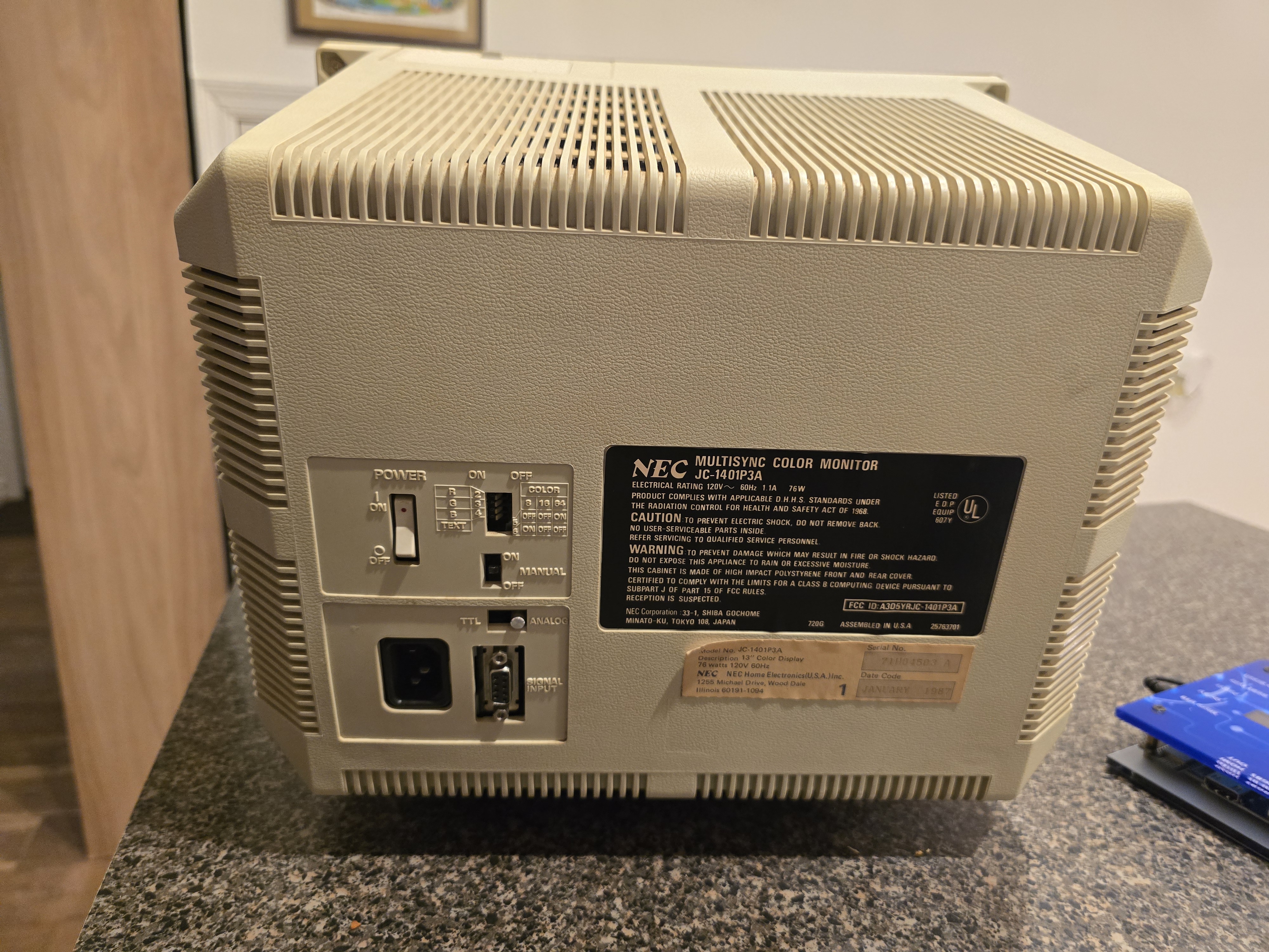 NEC MultiSync I (JC-1401P3A)