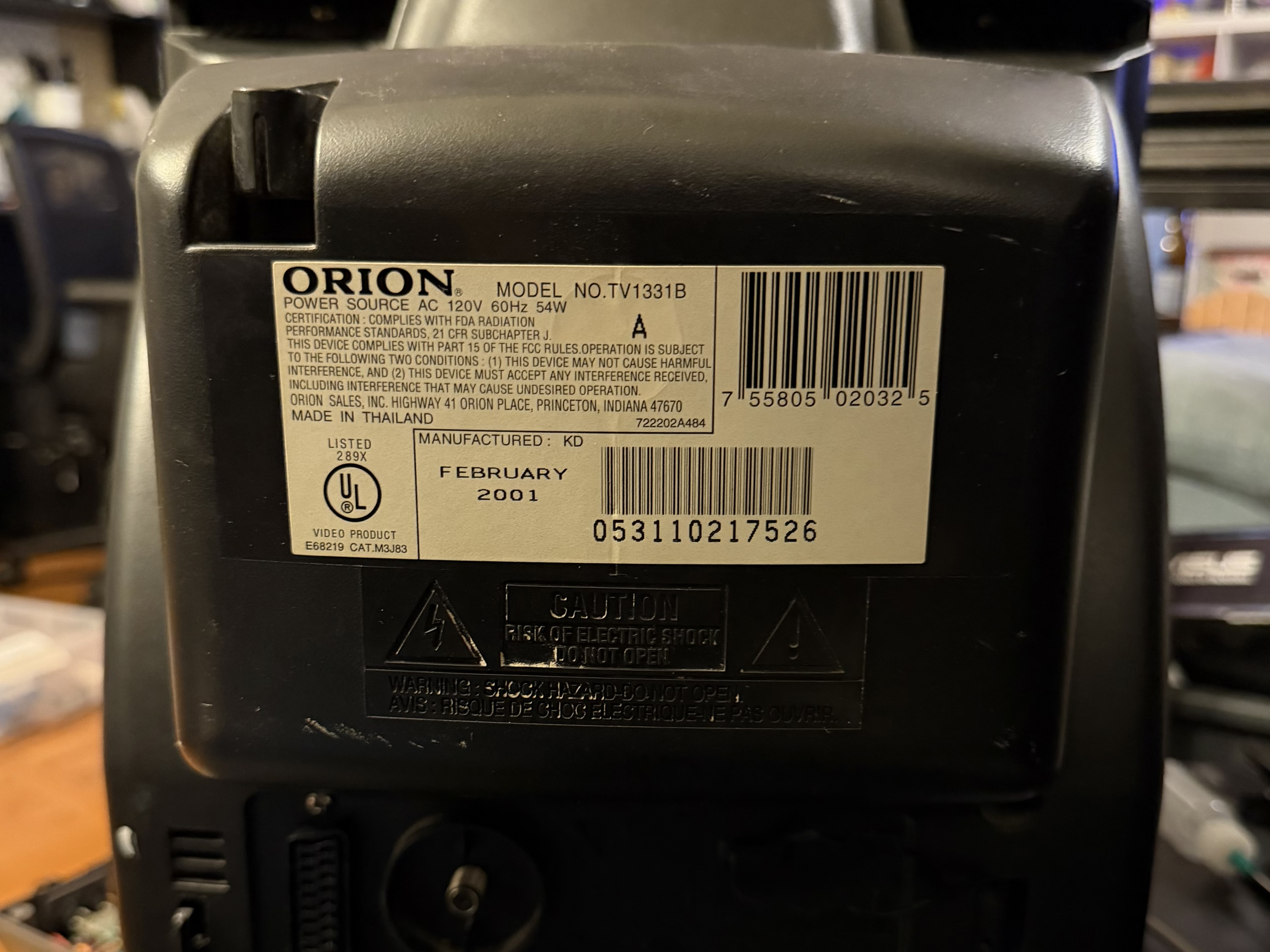 Orion TV1331B