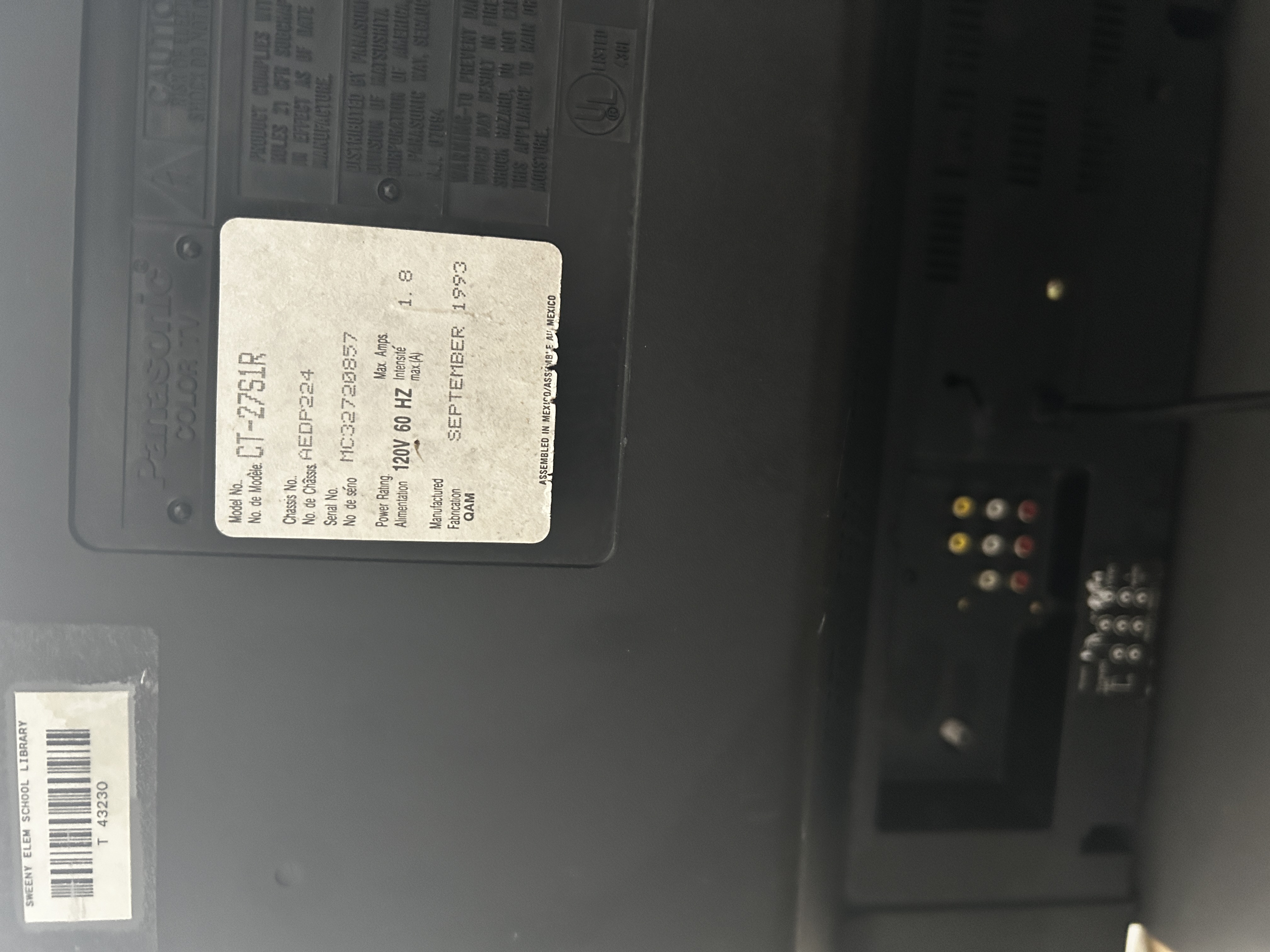 Panasonic CT-27S1R