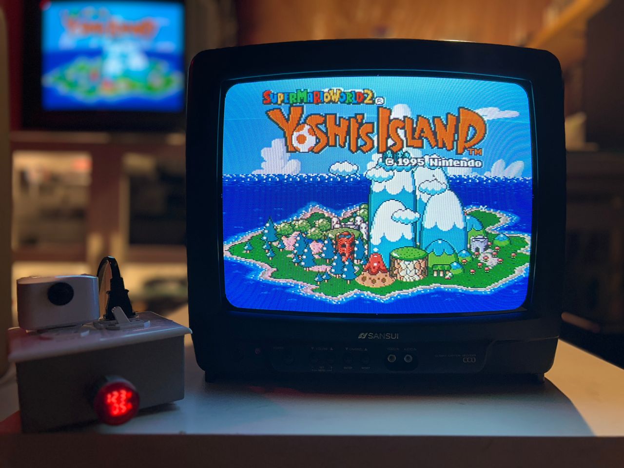 Sansui TVM1316B RGB image