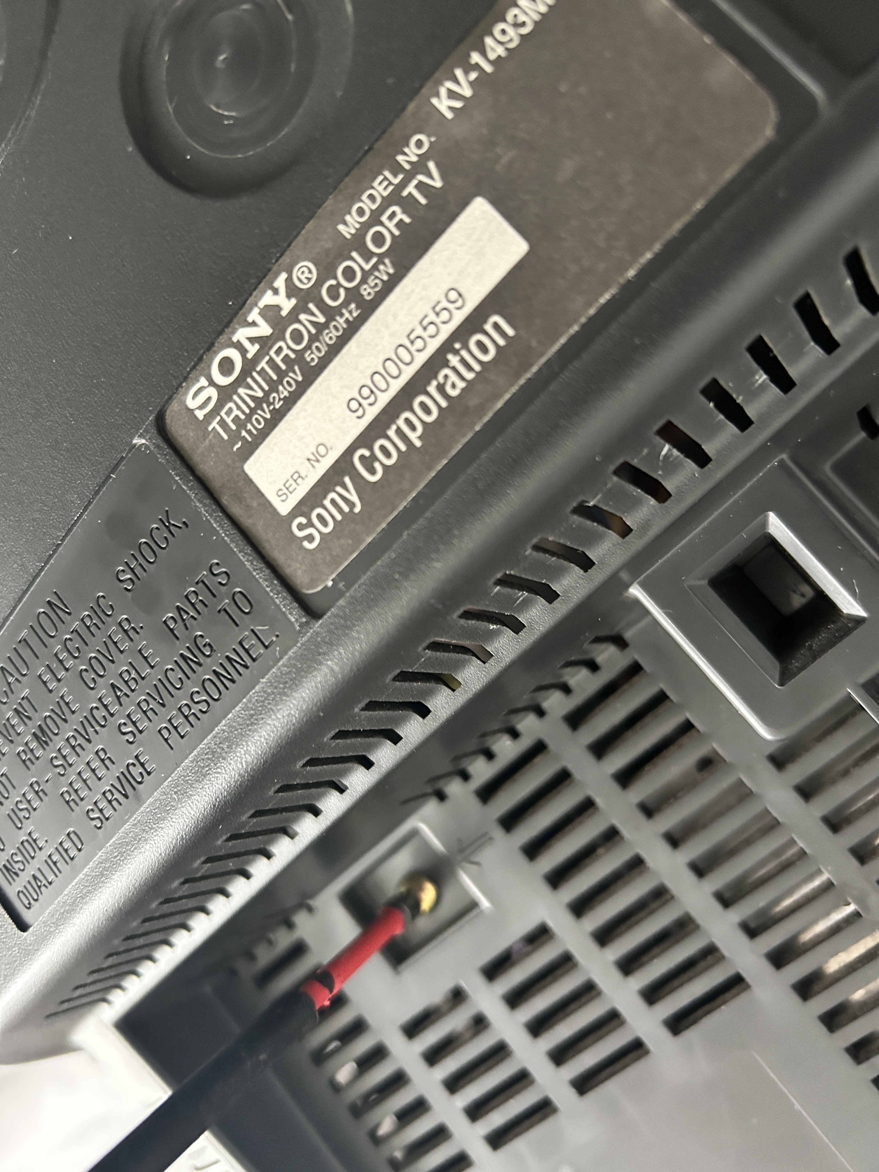 Sony KV-1493MF1
