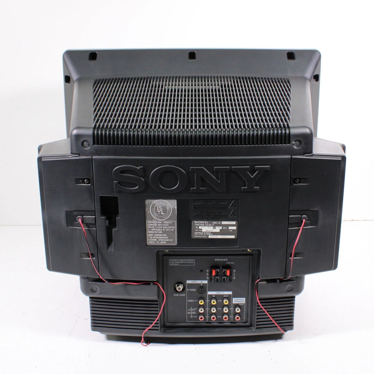 Sony KV-20EXR10 | Sunthar's Super Sector