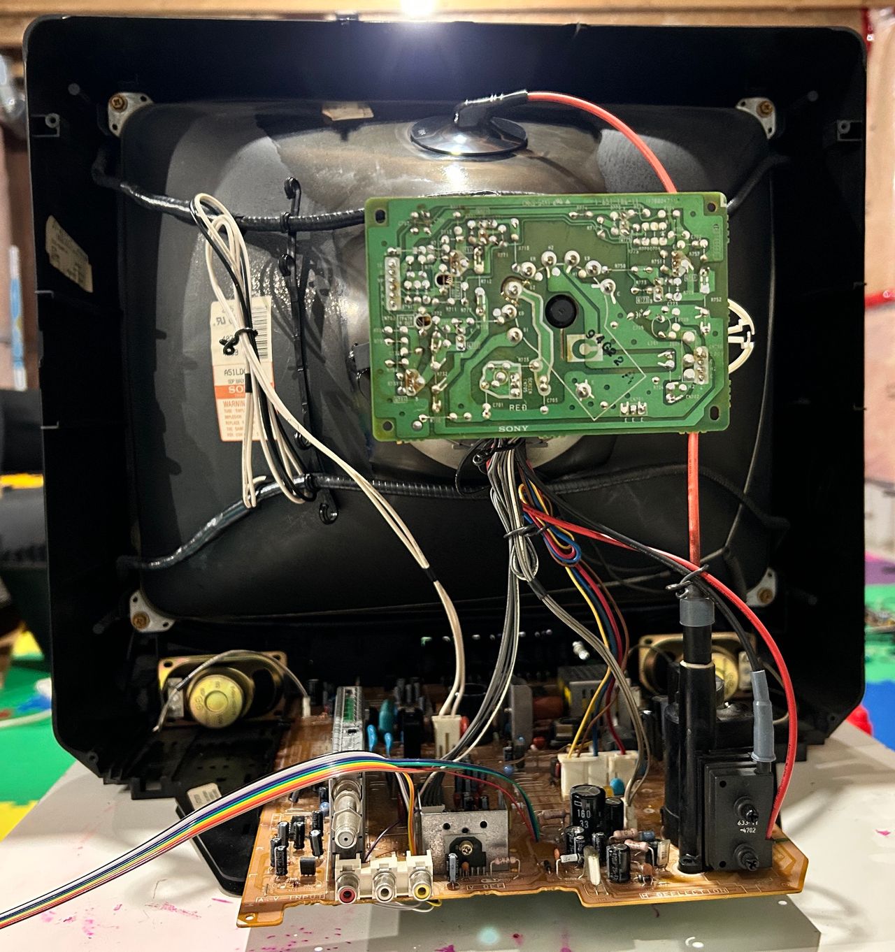 KV-20S10 - Back cover open