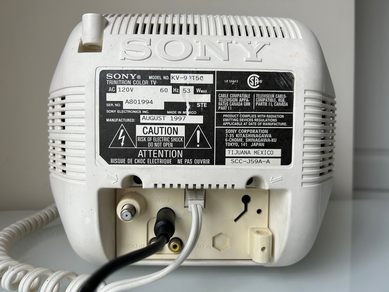 Sony KV-9PT50 | Sunthar's Super Sector