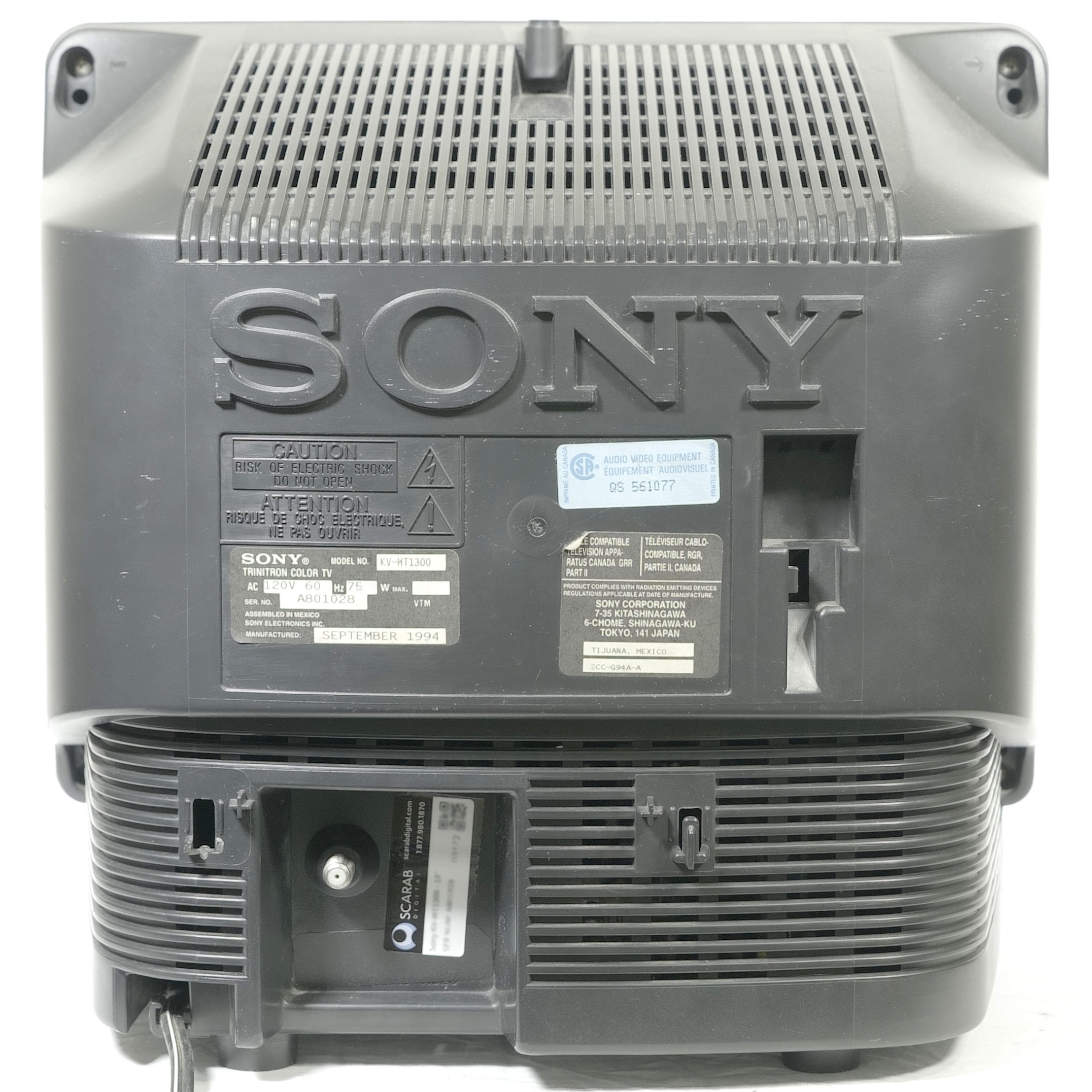 Sony KV-MT1300