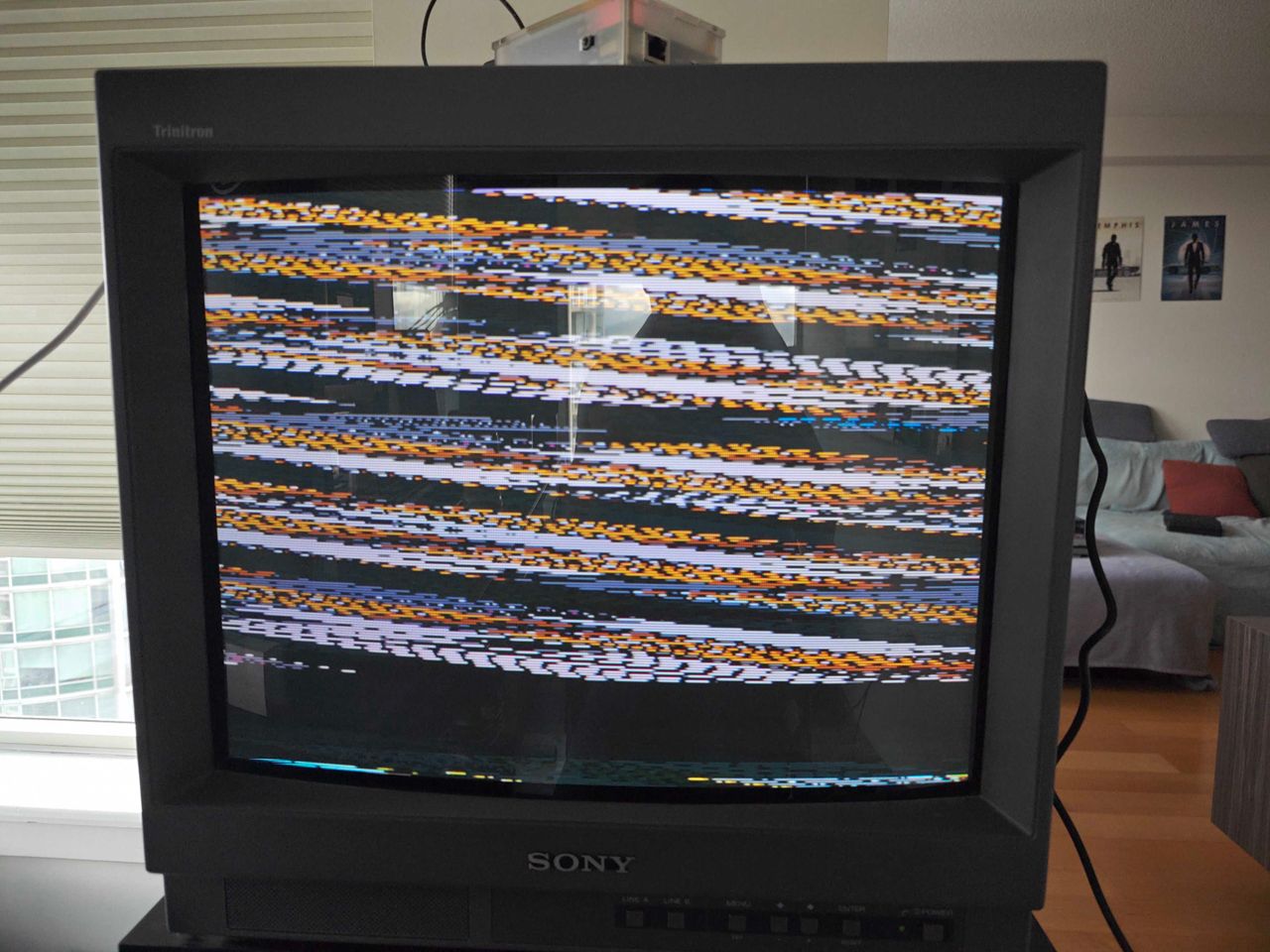 PVM-20L1 - After the initial mod, noticed the sync was not working.