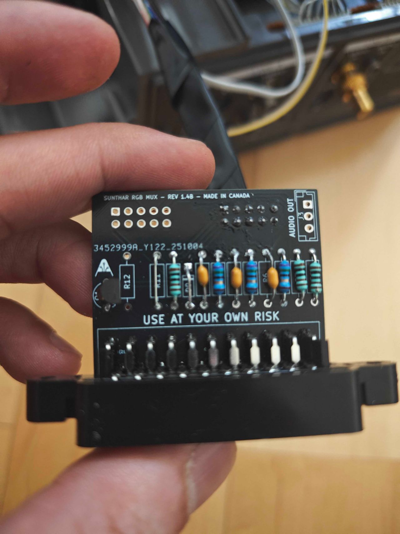 KV-20FV12 - After shorting D9 and R11. Leaving D9 will drop the voltage by 0.7V.