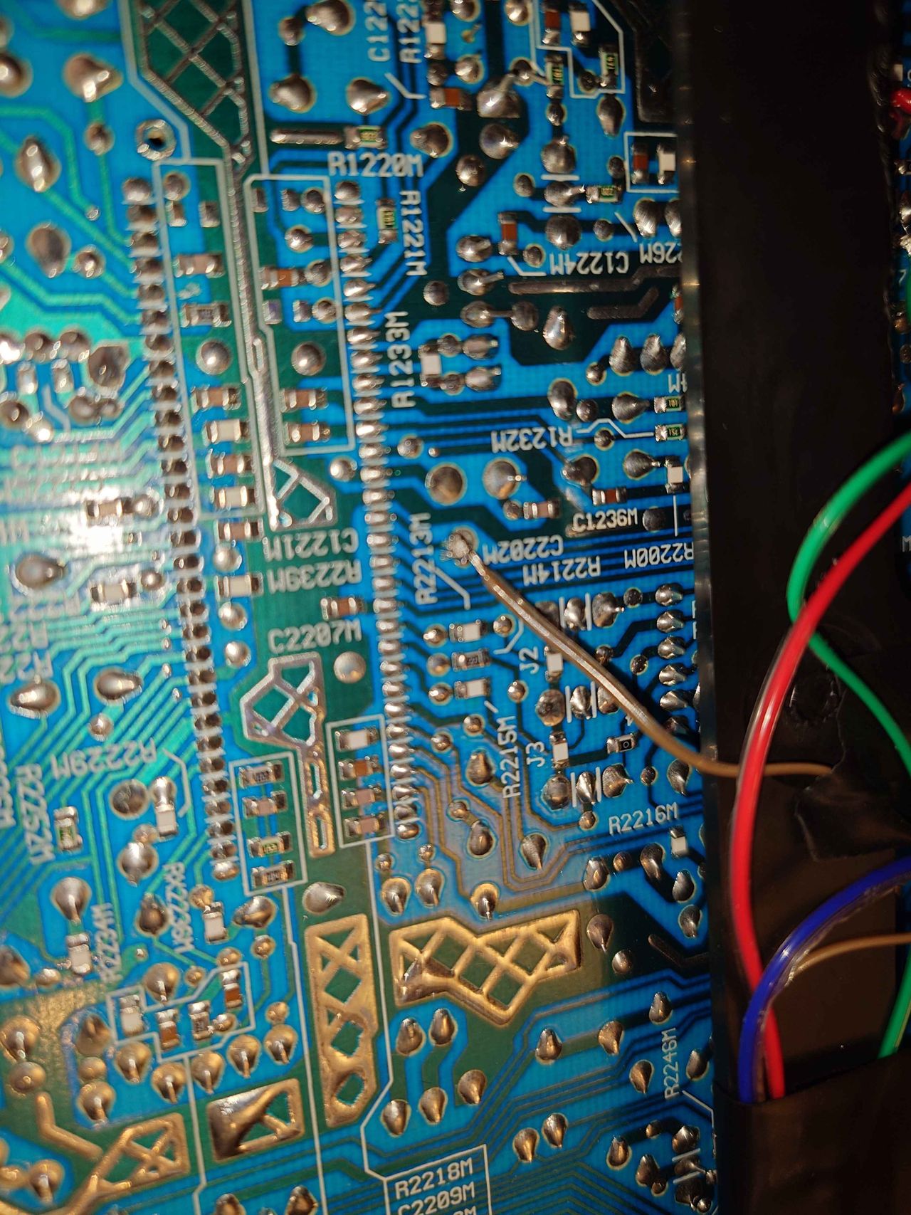 SY2568S - Fast Blanking solder location