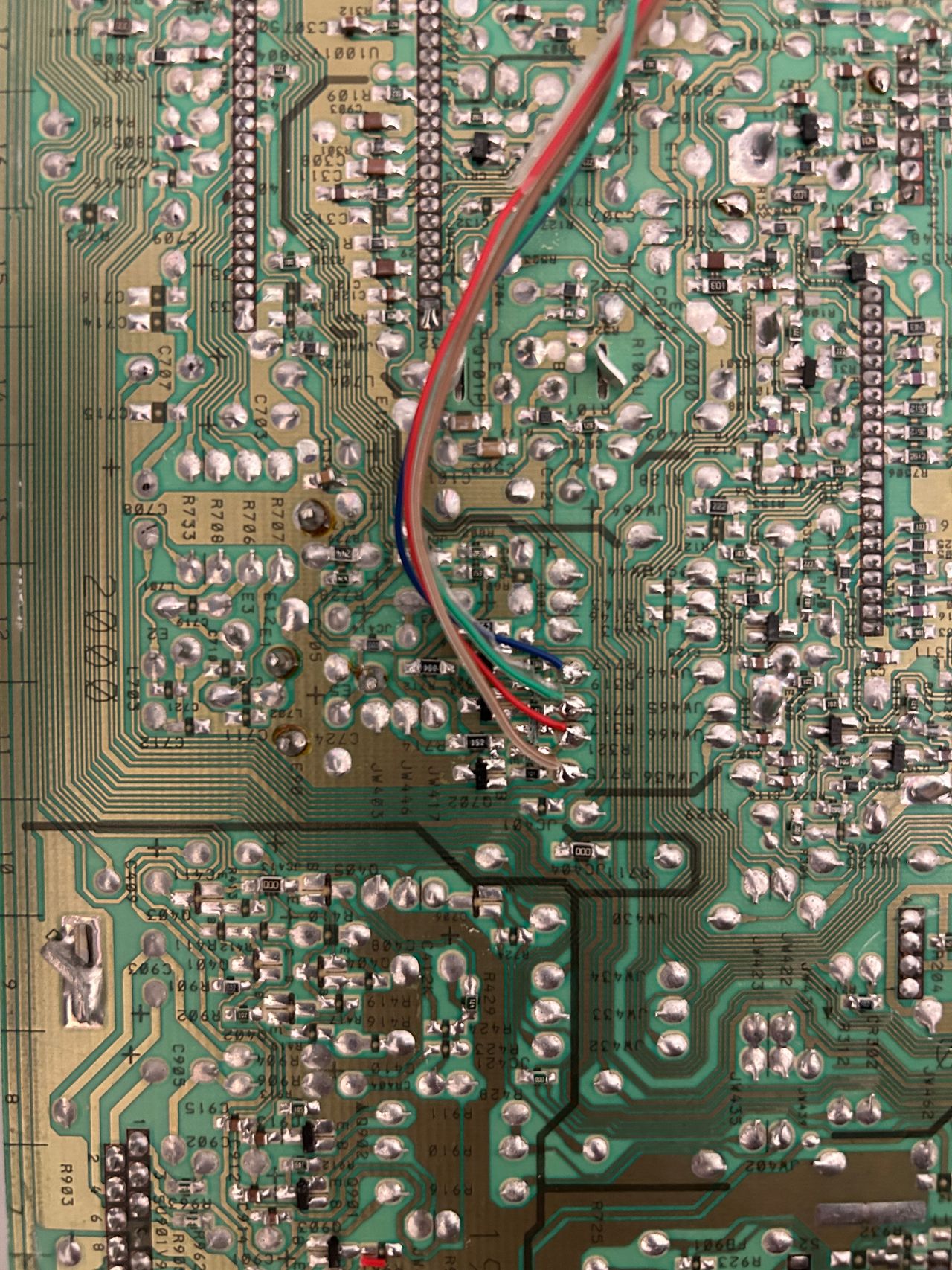 F20352SF - R, G, B, blanking wires soldered