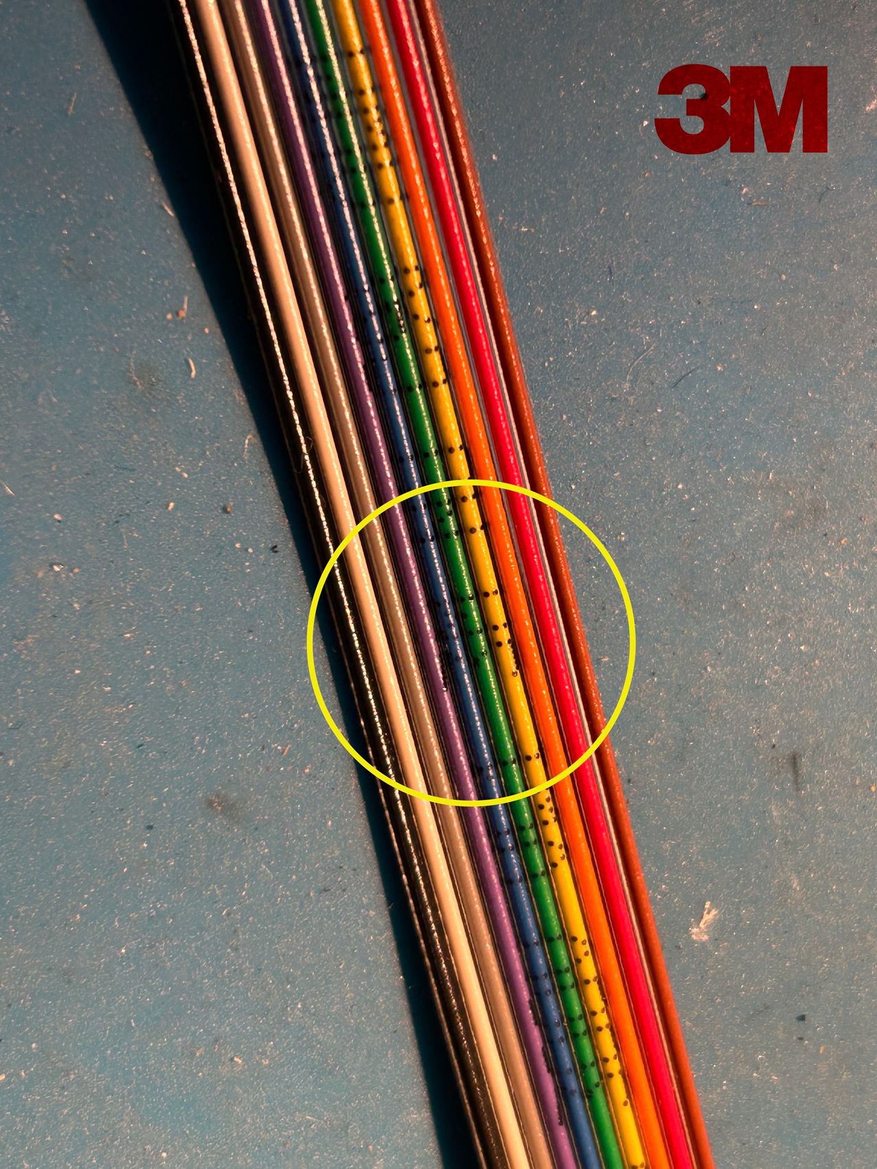 KV-27V20 - I found a 3M-made ribbon cable with 26 AWG wires from Digi-Key. It wasn’t as flexible as my standard ribbon cab...