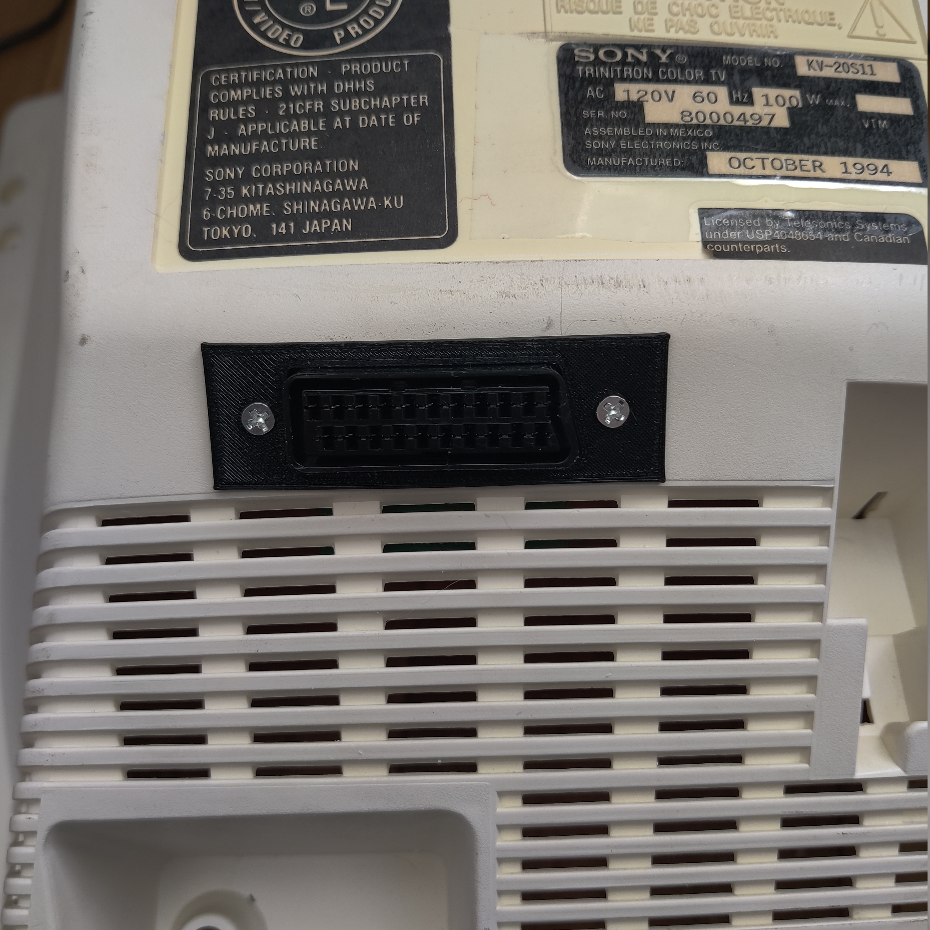 Sony KV-20S11