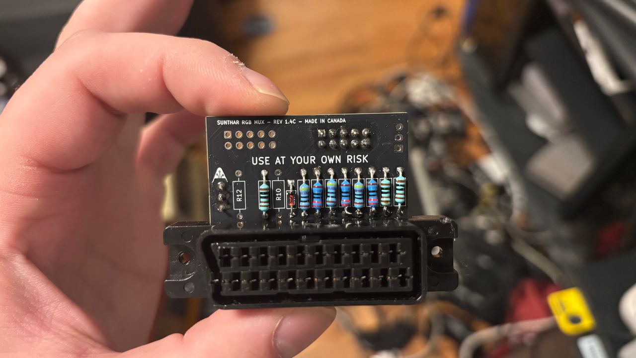 AV-27050 - Mux board configuration