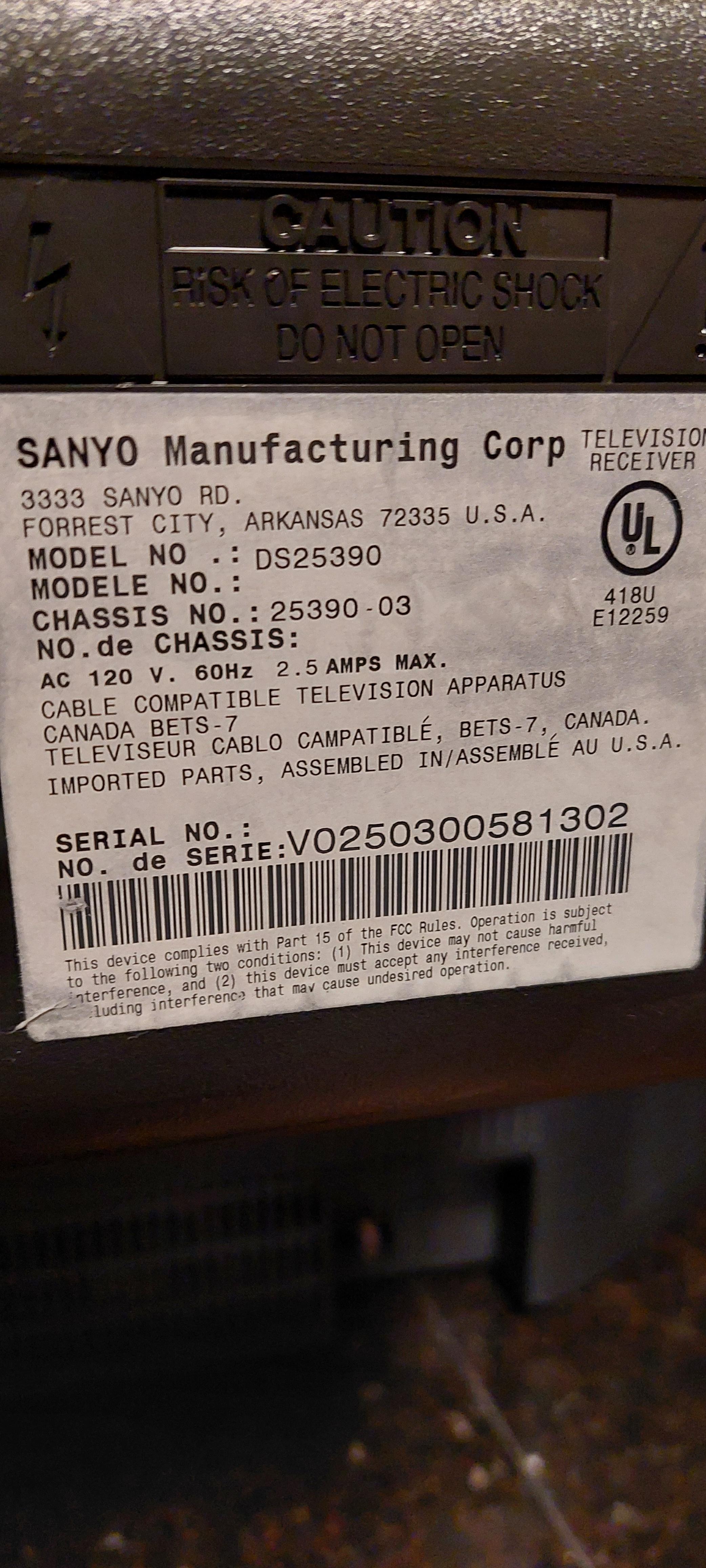 Sanyo DS25390