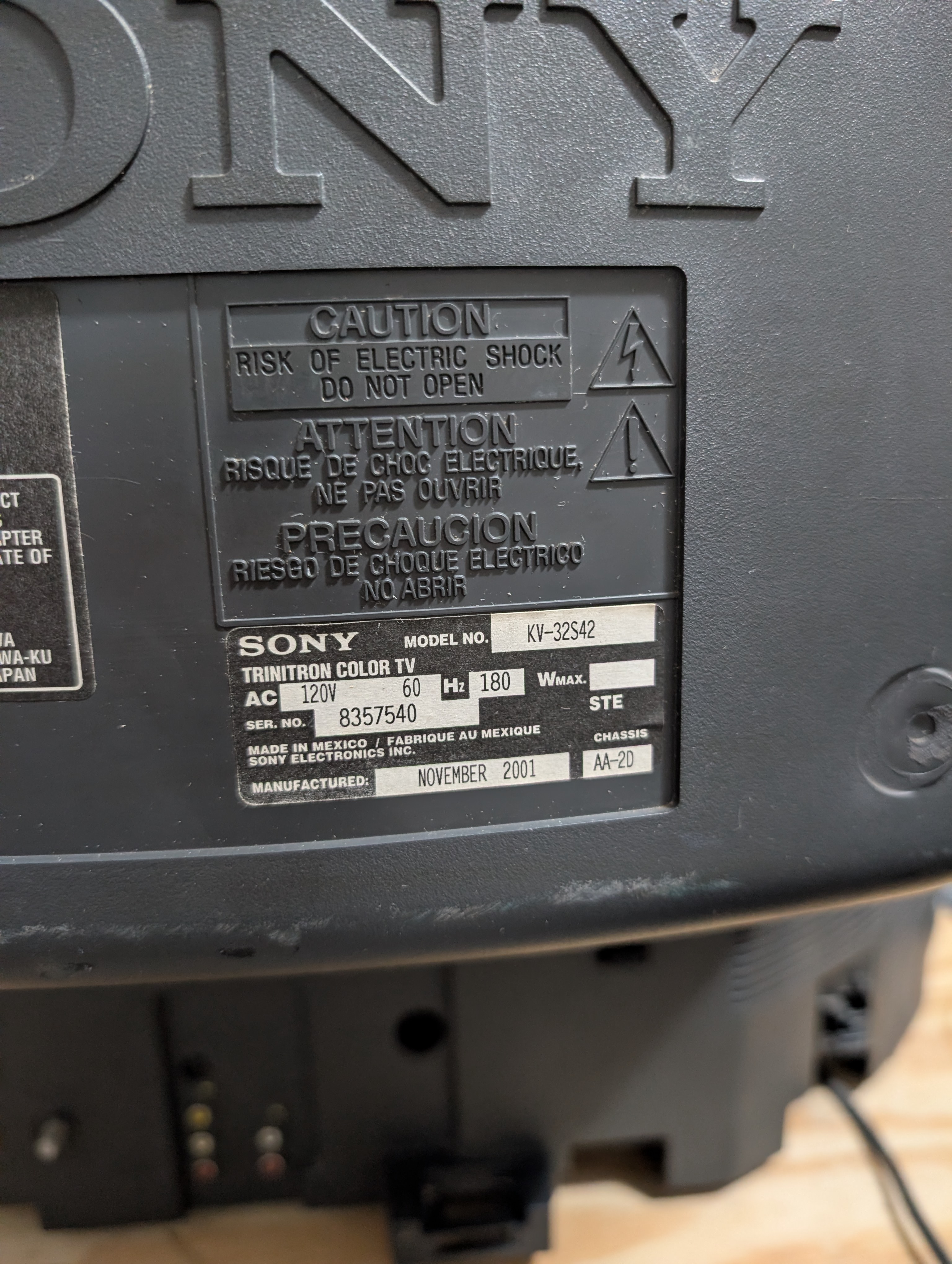 Sony KV-32S42