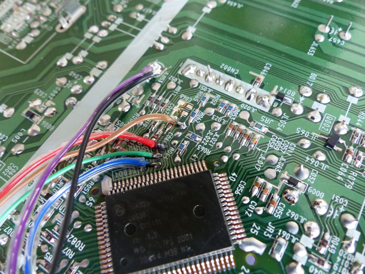 PVM-14L1 - Wiring in progress...