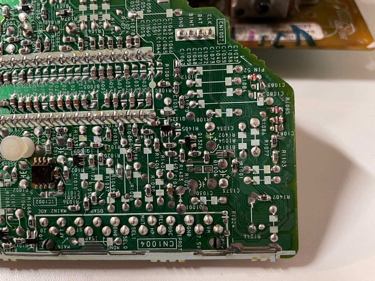 KV-24FV12 - After resistors removed