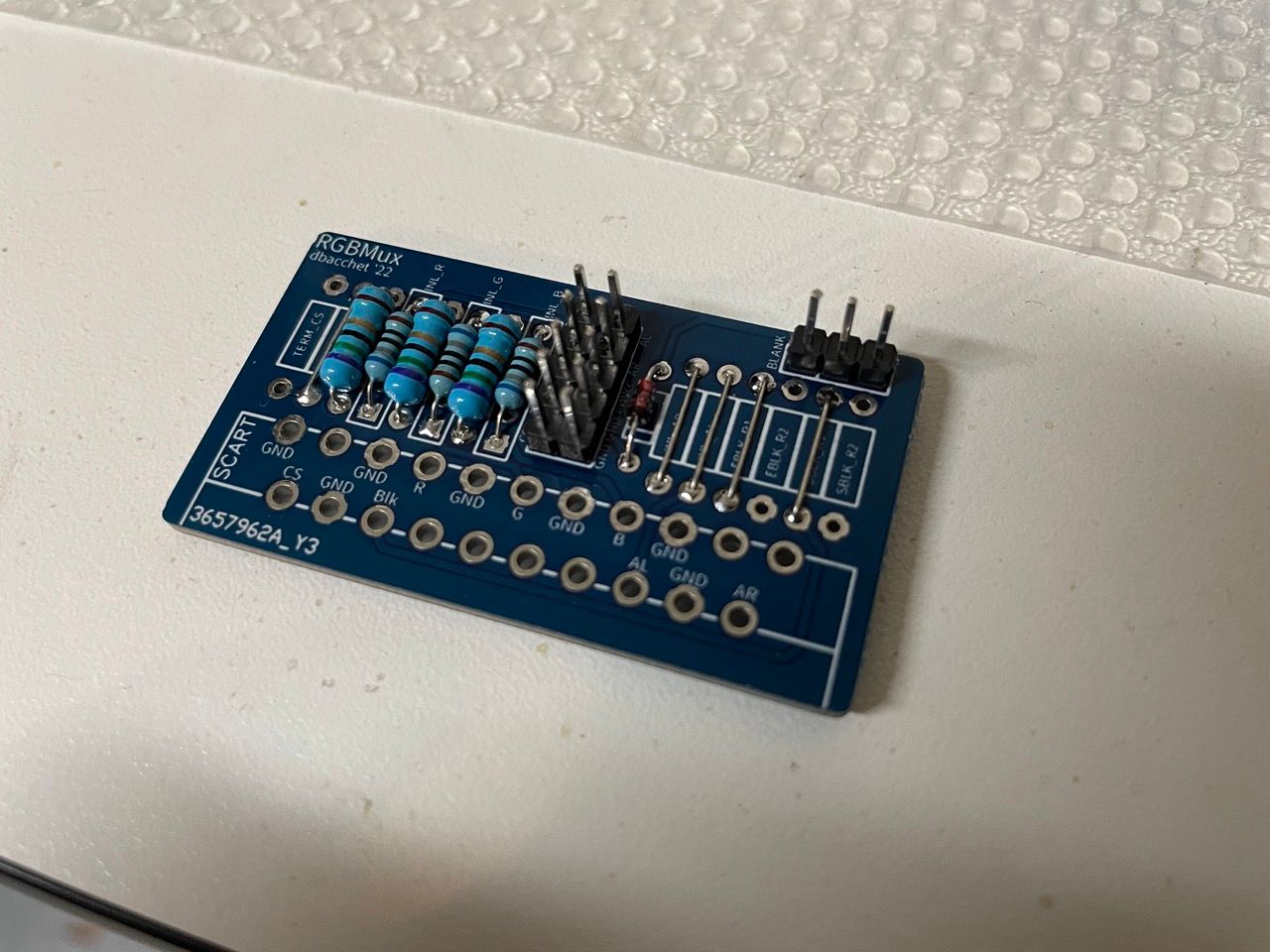 KV-24FV12 - ## STEP 3: Build your mux board This is optional, but will make your mod easier and stable. You can also creat...