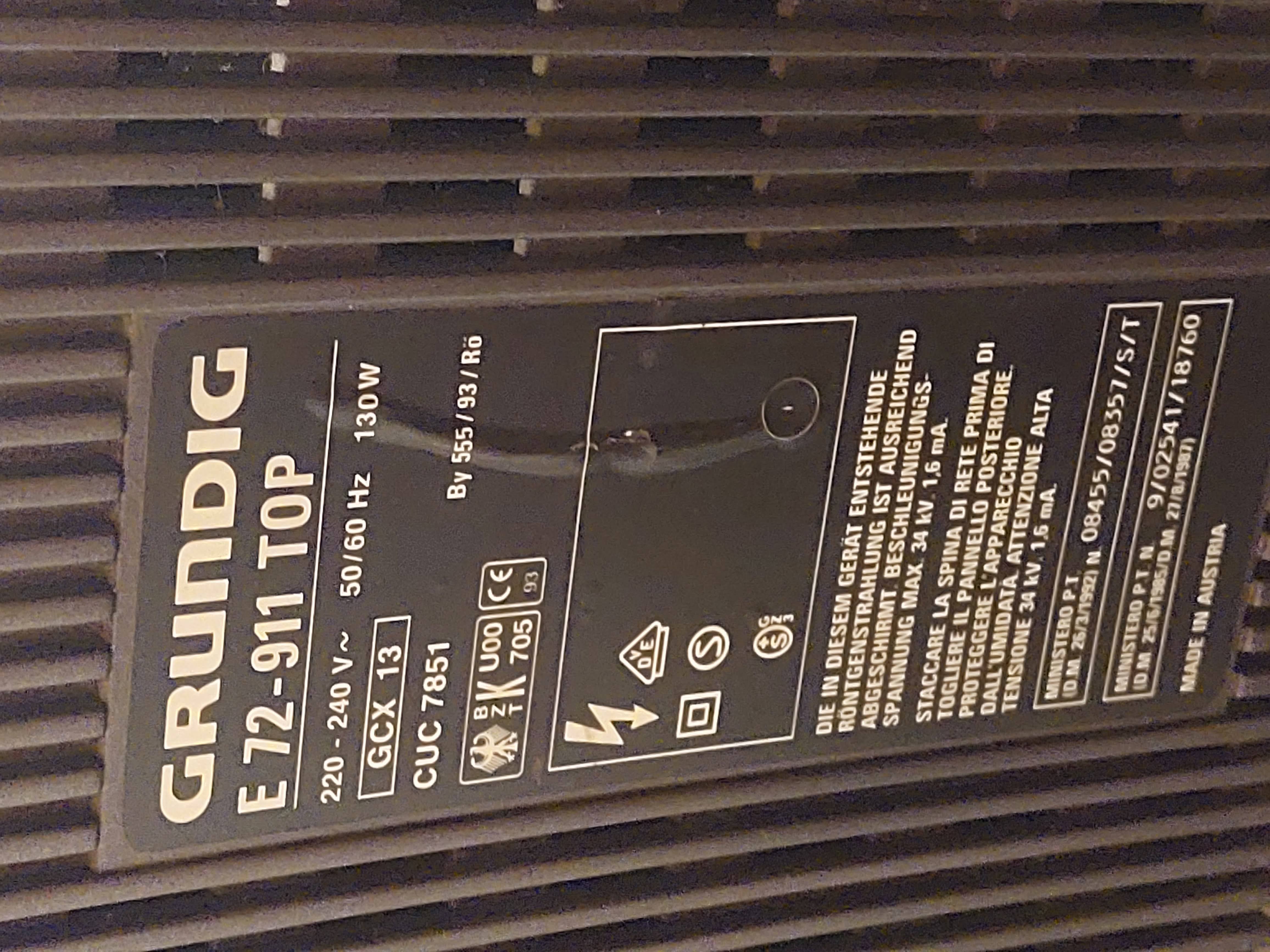 Grundig E72-911 TOP