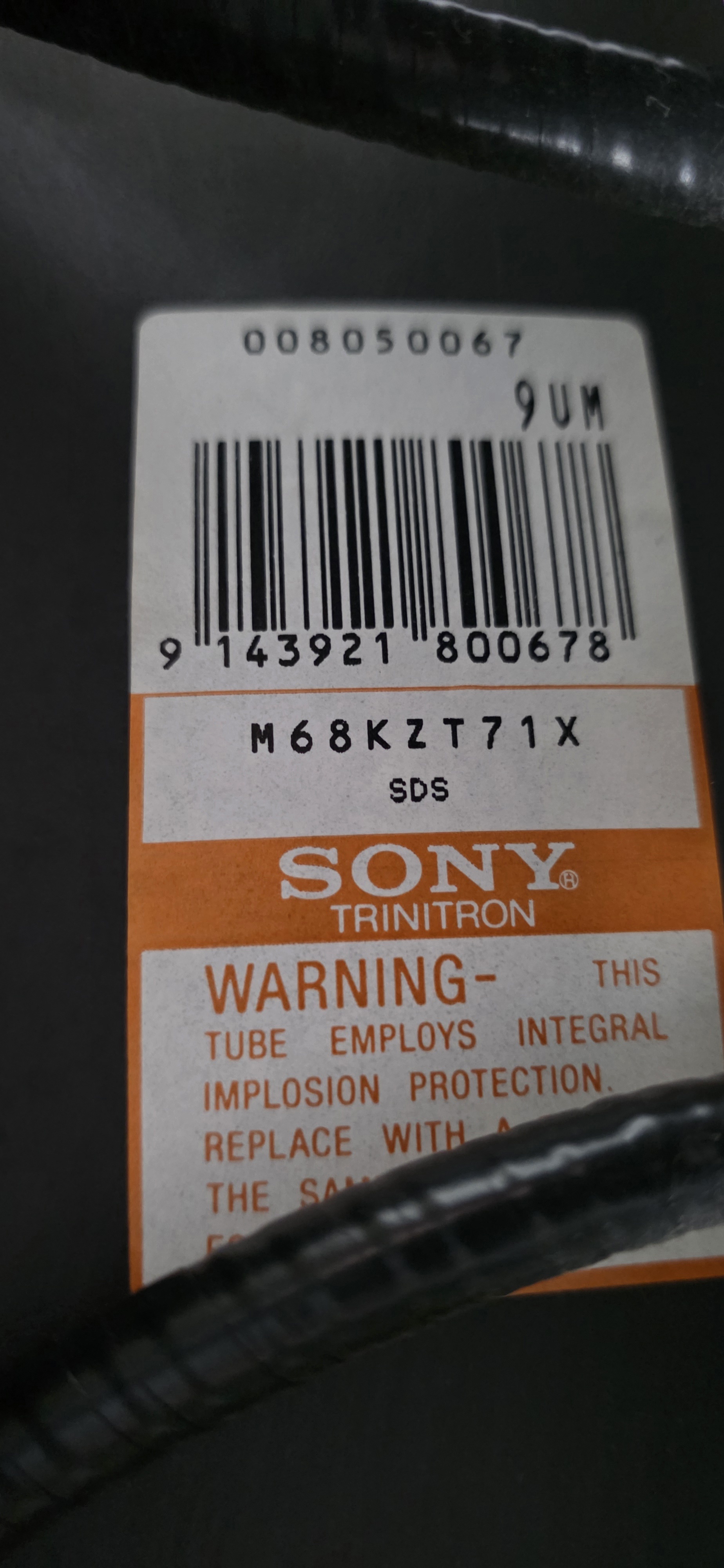 Sony KV-T29SF8