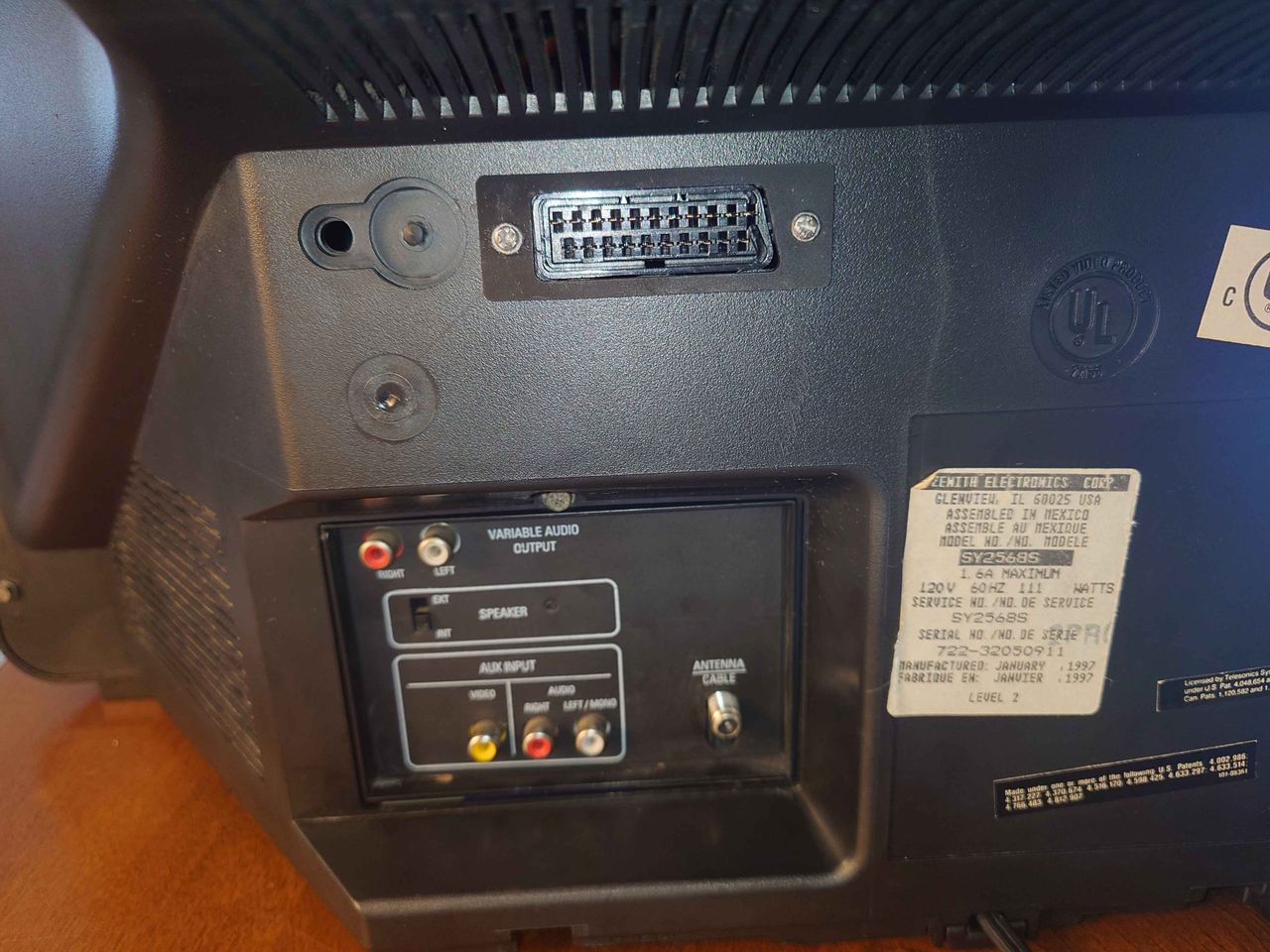 SY2568S - SCART Placement