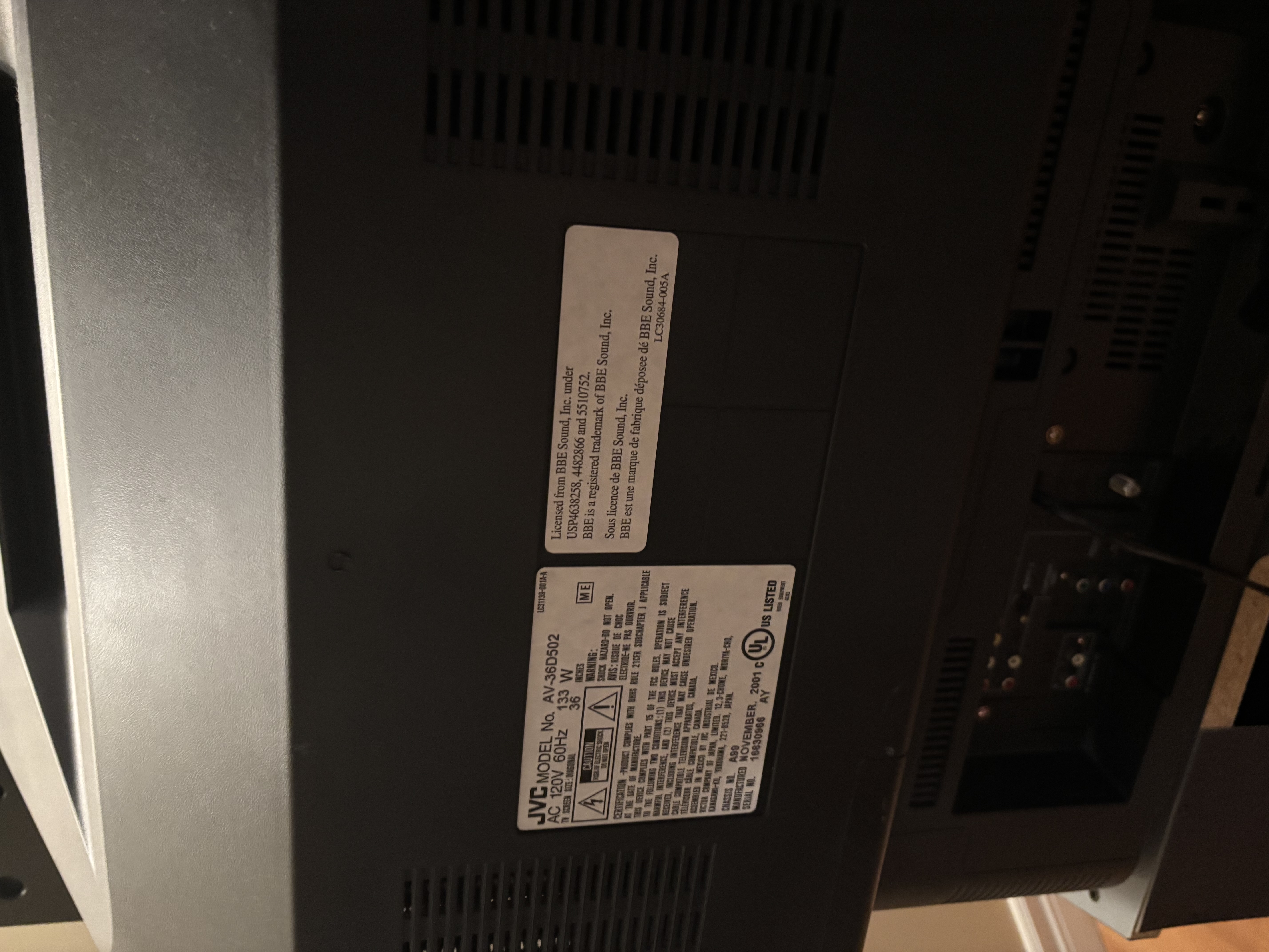 JVC AV-36D502